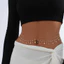 Dây thắt lưng NICOLOO Boho, Dây chuyền thắt lưng nhiều lớp hình ngôi sao lấp lánh Dây chuyền thắt lưng bụng, Trang sức cơ thể bãi biển gợi cảm Dây thắt lưng kim cương giả sáng bóng Trang sức Bikini
