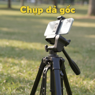 Chân máy di động Giá đỡ điện thoại 360 độ Giá đỡ máy ảnh bằng nhôm có thể điều chỉnh Vlogging du lịch