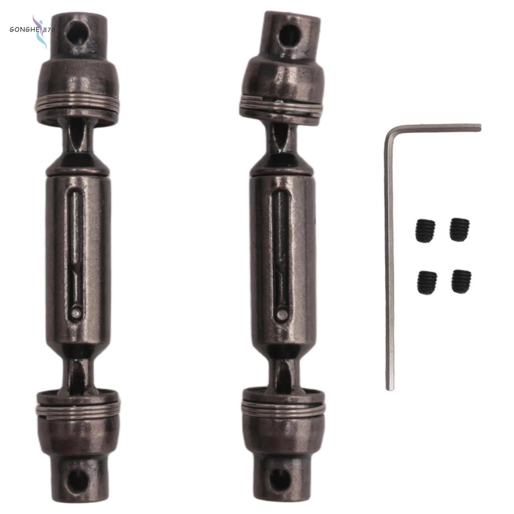 2 Chiếc Trục Truyền Động Kim Loại CVD Cho D12 C14 C24 B14 B36 B24 MN D90 MN99S MN-90 RC Xe Nâng Cấp Phần Phụ Kiện