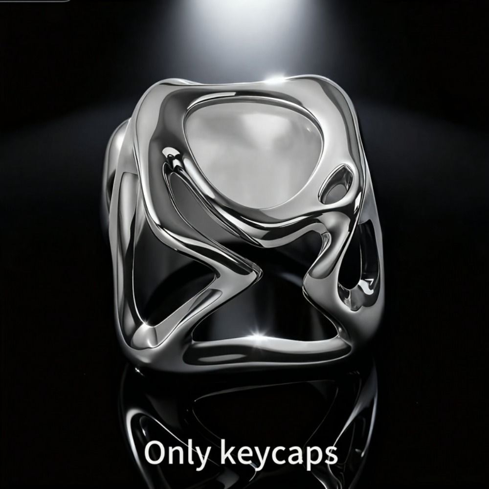Keycaps mạ điện STABFOAM, Keycap bàn phím cơ tinh tế bằng kim loại lỏng, Quy trình mạ điện sáng tạo Phím Esc Cross-Interface Keycap Gaming