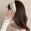 FF Dây buộc tóc rộng màu đen trắng sành điệu với hoa văn rải rác Mũ đội đầu vải mềm cho nhiều dịp khác nhau