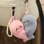 Móc khóa sang trọng PYCOU, Túi sang trọng từ tính Charm, Phim hoạt hình di động Hugging Seal Nam châm tủ lạnh