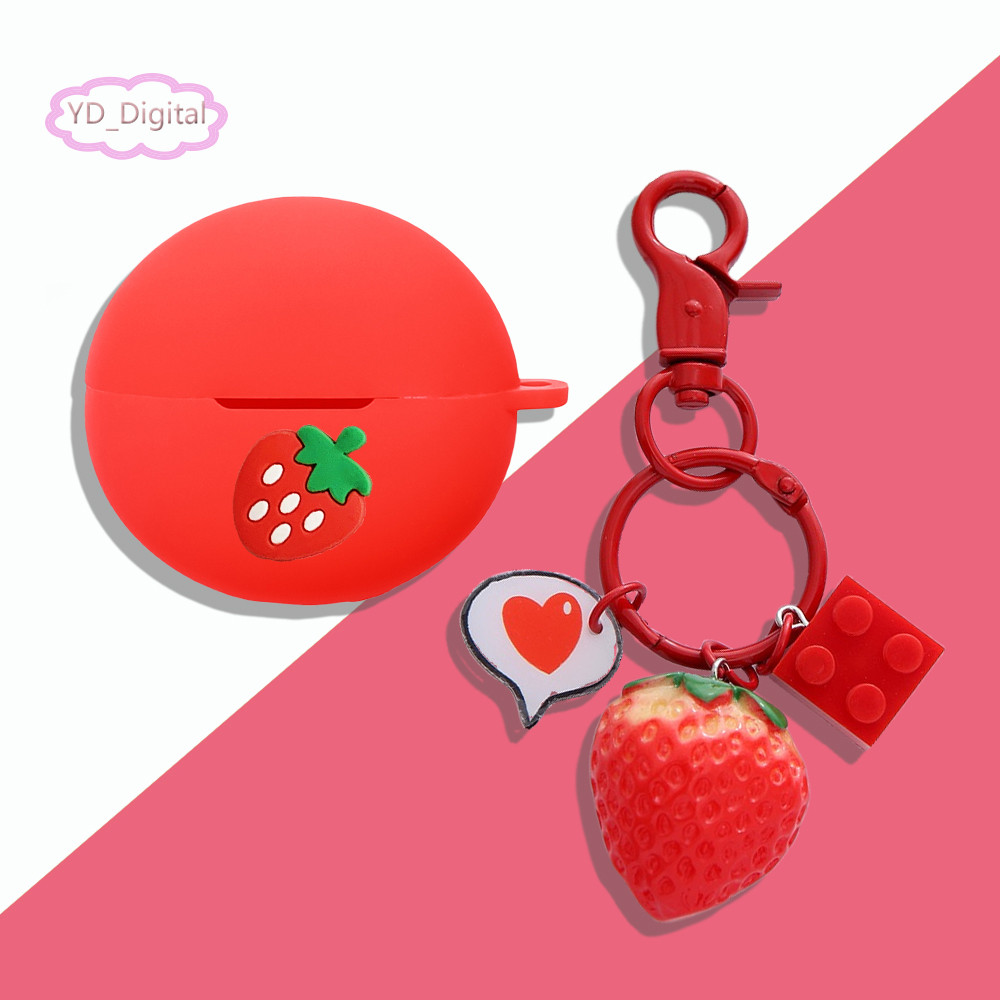 Dành Cho Oppo Enco Clip 2 Vỏ Tai Nghe Hoạt Hình Dễ Thương Vỏ Silicon Bảo Vệ Vỏ Mềm Vỏ Tai Nghe Tay Chống Trầy Xước Vỏ Bảo Vệ Có Mặt Dây Chuyền