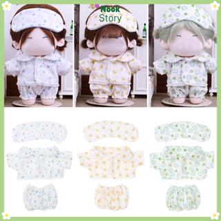 Quần Áo & Phụ Kiện Búp Bê NOOKSTORY 20cm Bộ Đồ Ngủ, Áo Sơ Mi, Quần Short, Quà Tặng Đổi Váy Trò Chơi