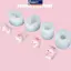 MAKY Dễ Thương Lợn Nhỏ Sữa Pudding Khuôn Silicon Thạch Bát Bánh Trắng Lạnh Bột Đá Khuôn Khuôn Bánh Phụ Kiện Nhà Bếp Dụng Cụ Làm Bánh VN
