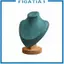 Vòng cổ trưng bày Giá đỡ trang sức nhung Mannequin Khay gỗ để bán lẻ Trang sức và Bộ sưu tập gia đình