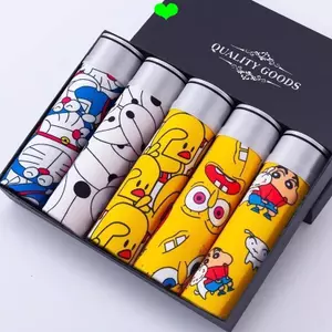 Quần Lót Nam Bé Trai Hoạt Hình Hợp Thời Trang Độc Đáo Học Sinh Thoải Mái Boxer Quần Short Nam Phong Cách