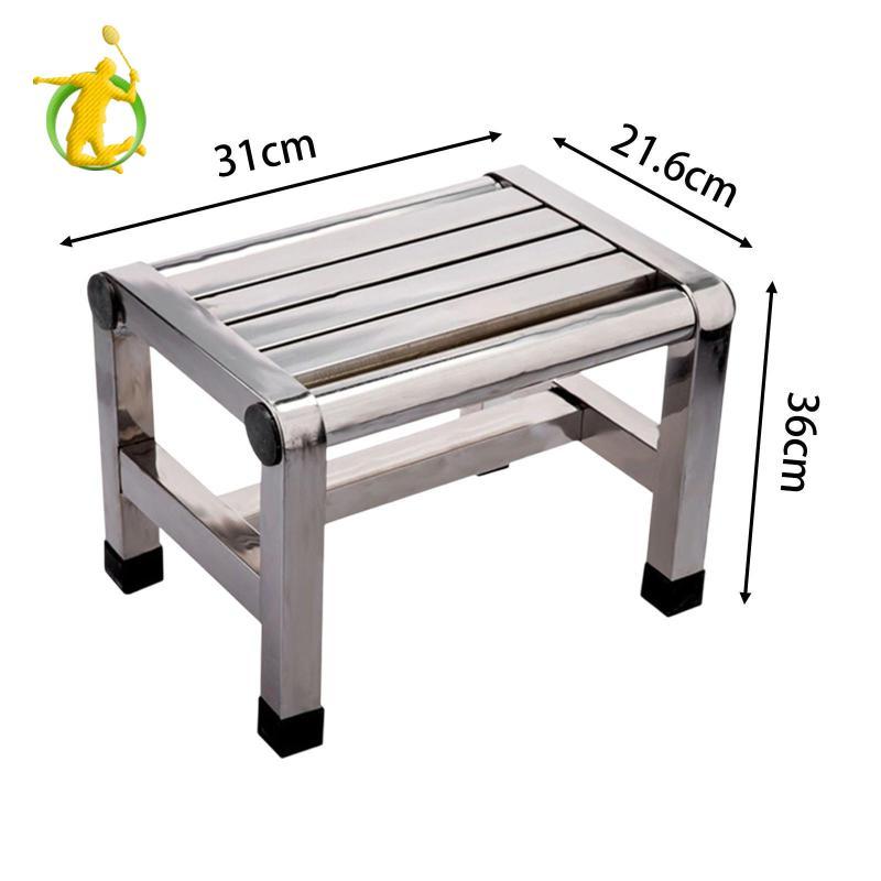 Ghế Thay Giày Inox Chống Va Chạm Góc Phân Cho Phòng Tắm Ghế Tắm Người Lớn Trẻ Em Tắm Thiết Kế Hiện Đại