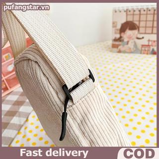 Pufangstar Di Động Corduroy Gấu Điện Thoại Túi Đeo Ngang Điện Thoại Di Động Ví Đựng Tiền Xu Thời Trang Túi Nhỏ Corduroy Túi Mini VN