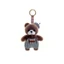 Móc khóa gấu nhỏ OLVIDO, Đồ chơi nhồi bông gấu 13cm, Trang trí hoạt hình gấu sang trọng Túi móc khóa búp bê sang trọng
