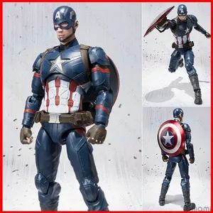 BH2 Captain America Nhân Vật Hành Động Cuộc Nội Chiến Avengers Đội Trưởng Mô Hình Búp Bê Đồ Chơi Cho Trẻ Em Trang Trí Bộ Sưu Tập HB2