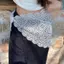 AqToCna Ren Tam Giác Tóc Khăn Cho Nữ Rỗng Ra Mini Váy Hông Rèm Khu Nghỉ Dưỡng Bể Bơi Che Đầu Quấn Phong Cách AqToCna