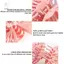 HNKMP Kẹp Vuốt Bướm Lớn Cho Nữ Cô Gái Hình Học Vuốt Tóc Ba Đầu Lấy Kẹp Barrettes Phụ Kiện Tóc Thời Trang.