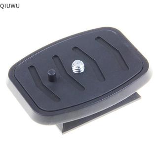QIUWU Mount Tripod Platform Tripod Monopod Qui Release Plate Bộ chuyển đổi gắn camera Bộ chuyển đổi đầu ba chân Bộ chuyển đổi tấm chân máy ảnh.