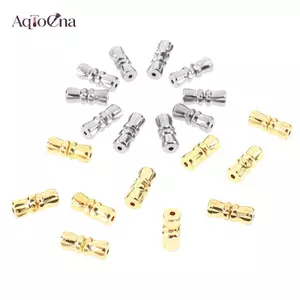 AqToCna 10 Chiếc Vít Khóa Thùng Vít Khóa Cho Tự Làm Vòng Tay Nelace Trang Sức Làm AqToCna