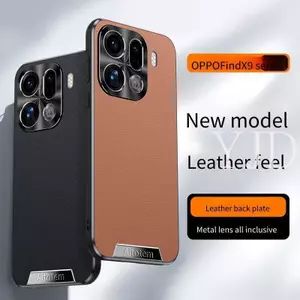 Ốp lưng cho OPPO Find X9S Vỏ điện thoại chống rơi họa tiết da chất lượng cao