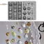 TRTR 1 Cái 3D Hoạt Hình Bánh Kem Snas Acrylic Móng Tay Khuôn DIY Silicone Làm Móng Tay Móng Tay Nghệ Thuật Trang Trí Khuôn VN