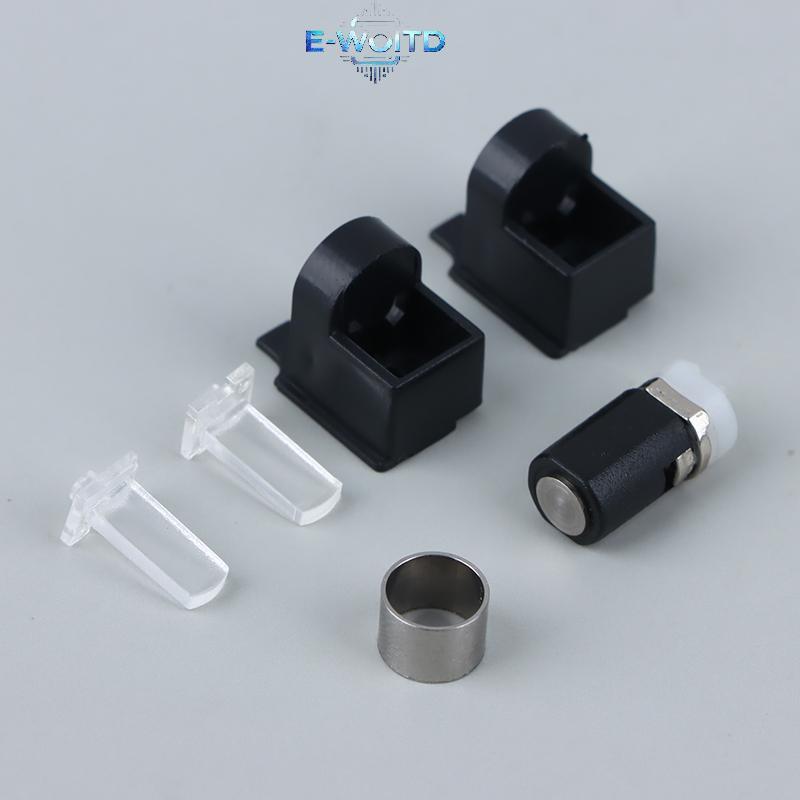 E-WOITD Bản Lề Trục & Kim Loại Cho 3DS XL LL Trục Tay Đèn Bài Bảng Điều Khiển Thay Thế Một Phần E-WOITD