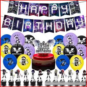 ST2 Sát Nhân Máy Bay Không Người Lái Trang Trí Theo Chủ Đề Kỷ Niệm Sinh Nhật Biểu Ngữ Bóng Caketopper Cảnh Sắp Xếp Tiếp Liệu TS2