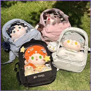 SQ11 Otaku Văn Hóa Trong Suốt Ba Lô Dung Tích Lớn Itabag Học Sinh Đại Học Túi Dành Cho Nữ