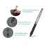 PW100 Stylus cho máy tính bảng đồ họa H640P / H950P / H1060P H1161 / HS610 8192 cấp độ Stylus không dùng pin