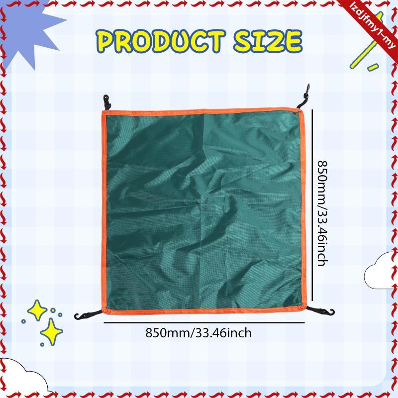 Leipupa Rainfly Lều Bạt Chống Mưa Phù Hợp Với 3-4 Người Lều Tức Thì 33 "X 33" Lều Top Cover Mưa Bay Cho Du Lịch Cắm Trại Đi Bộ Đường Dài Ngoài Trời