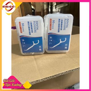 ( COMBO 6 HỘP - 300 CÁI ) Chiếc Tăm Chỉ Nha Khoa Dental Flossers, Tăm Chỉ Nha Khoa Sợi Chỉ Mảnh, Siêu Dai yoyostore
