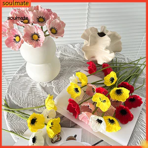 Linh hồn| Sắp Xếp Hoa Cưới Hoa Nhân Tạo Hoa Giả Pu Cảm Ứng Thật Lụa Hoa Thân Bó Hoa Cho Tiệc Cưới Trang Trí Bàn Nhà Trung Tâm Giả Lụa