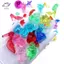HFTOY 1 Hộp Tiệc Confetti Cưới Giáng Sinh Nhựa Cho Trẻ Em Đồ Chơi Pha Lê Đá Quý Kim Cương Trang Sức Kho Báu Ngực Cướp Biển Đạo Cụ Làm Đầy ~