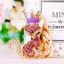 J9WR Phiên Bản Hàn Quốc Sáng Tạo Kim Cương Giả Nhỏ Cáo Xe Móc Khóa Nữ Túi Mặt Dây Chuyền Móc Khóa Ngoại Thương Quà Tặng