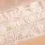 HFSHY 240 Cái / hộp Đồ Dùng Đầu Móng Tay, Nắp Toàn Bộ Đầu Móng Tay Giả Cho Gel Acrylic, Đầu Móng Tay Hạnh Nhân Cực Ngắn Vuông Vừa VN