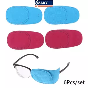 MAKY 6 Miếng Dán Mắt Amblyopia Kính Mắt Miếng Dán Kid Strabismus Điều Trị Chăm Sóc Thị Lực VN