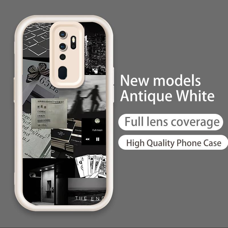 Ốp Lưng Cho OPPO A9 2020 A5 2020 A11 Hoạt Hình Silicon Mềm TPU Cây Dừa Thẩm Mỹ Mắt Thiên Thần Vỏ Điện Thoại Chống Sốc