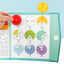 < Pluscloth > Gạch phân đoạn từ tính Vòng tròn Thao tác toán học giáo dục cho trẻ em Phân số học tập Phần trăm Hỗ trợ giảng trường tiểu học Đồ chơi thân tương tác