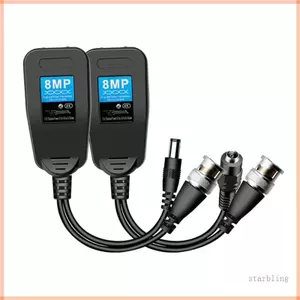 Bộ chuyển đổi Video thụ động Star RJ45 sang BNC cho hệ thống Camera trong suốt