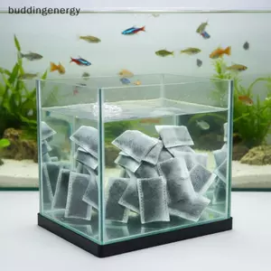 {BUDDI} 10 20 40 Túi Carbon Hoạt Tính Bể Cá Lọc Cao Cấp Loại Bỏ Mùi Tăng Cường Chất Lượng Nước Thích Hợp Cho Xe Tăng Giống {buddingenergy}