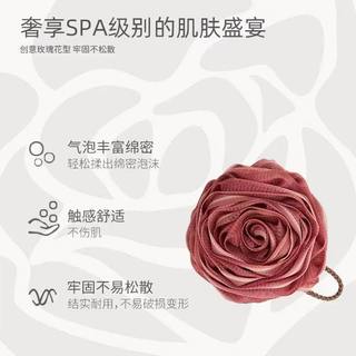 70g Hoa Tắm Hồng Siêu Mềm Tạo Bọt Giàu Mềm Mại Thân Thiện Với Da Lưới Tắm SRIV