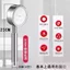 Đừng sợ rơi!Có thể sử dụng cho cuộc sống!E-Commercial Gửi vòi hoa sen phòng tắm bằng thép không gỉ 304 Bồn tắm tăng áp Super EFWY