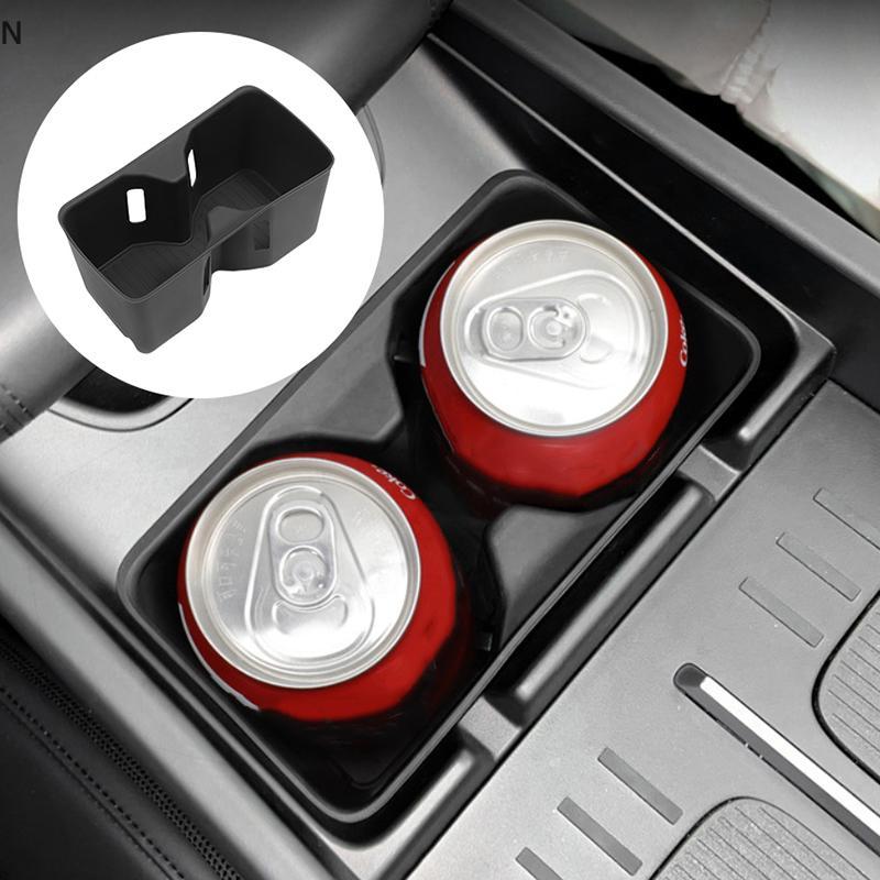 NS 1 Miếng Silicon Sho-Absorbing Đồ Uống Hộp Bảo Quản Cho Xe Hyundai Santa Fe 2024 2025 Cốc Nước Giá Đỡ Phụ Kiện Xe Hơi NS