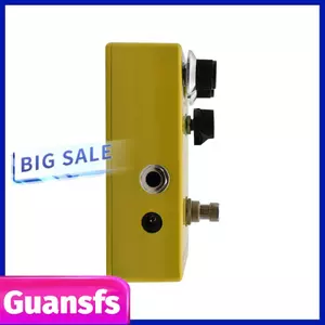 Guansfs SPYMINNPOO Đàn Guitar Overdrive Effector Cảm Ứng Nhạy Cảm Độ Lợi Thấp Bàn Đạp Guitar Điện True Bypass Cho Âm Thanh Chặt Hơn
