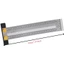 Thước đánh dấu NOTE1, Thước đo lỗ chữ T 200mm 300mm, Dụng cụ đánh dấu hình chữ T bằng bạc di động Bố trí chính xác
