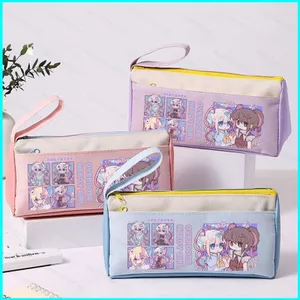 HK1 NEEDY GIRL OVERDOSE Hộp Đựng Bút Học Sinh Túi Bảo Quản Dung Tích Lớn Hoạt Hình Dễ Thương Túi Văn Phòng Phẩm KH1