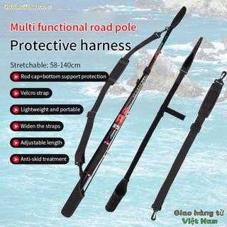 Dây đeo giữ cần câu GILDEDHOMIN, Dây đeo bảo vệ đai câu cá chép thoáng khí chống mài mòn, Dây thun chống bắn tung tóe Phụ kiện dụng cụ câu cá