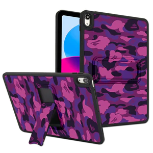 Vỏ Cứng Mờ Đứng Tuya Joker Cho IPad Mini 4 5 6 7 8 9 10 11 12 A16 A19 A17Pro A17 Pro Air 2 3 4 5 6 7 8 10.9 "10.2" Pro11 Pro112.9 Air M2 M3 M4 M5