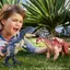 Mattel Jurassic World Big Action! Baryonyx Kids Figure Dinosaur Toy, Approximately 35.6cm Long, for Ages 4 and Up, Brown HTK80