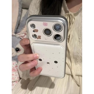 Ốp Điện Thoại Da Mềm Ins Dễ Thương Cho iPhone 17Promax 17Pro 16 15 14 13 12 11 Pro Max X Xr Xs Max 15Plus Vỏ Di Động Nữ Chống Sốc