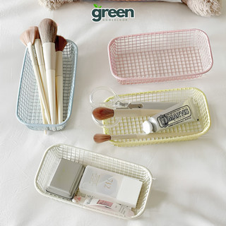 Rổ Sắt Mini Để Bàn Đựng Đồ Đa Năng, Giỏ Lưới Đựng Bút, Cọ Makeup, Decor Bàn Học Nhiều Màu Sắc