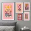 Nordic Abstract Tarot Canvas Painting Lovers Sun Empress Priestess Art Home Wall Decor Canvas Poster