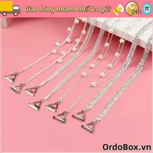 Dây đeo áo ngực ORDOBOX bằng kim loại, phụ kiện đồ lót nữ có thể điều chỉnh và chống trượt