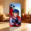 TP-1 Cầu Thủ Khúc Côn Cầu A-Alex Ovechkin Ốp Lưng Điện Thoại iPhone17,16,15,13,12 Plus, Max Mềm Silicone Đen Cover